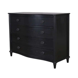 French Commode – Rustic Black