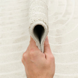Contemporary Contour Lines Textured Trentino Oval Rug