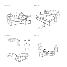 Tama Sofa Bed with Storage