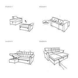 Tama Sofa Bed with Storage