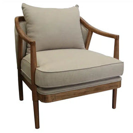 Parkville Armchair- Light Natural + Oatmeal