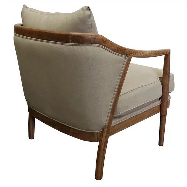 Parkville Armchair- Light Natural + Oatmeal