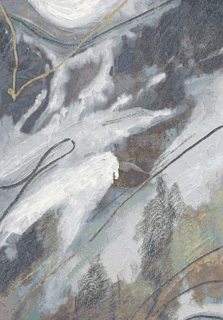 Contemporary Design Argentum Rug