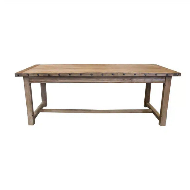 Brasilia Dining Table – 220cm (Recycled Elm)