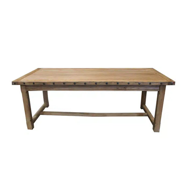Brasilia Dining Table – 220cm (Recycled Elm)