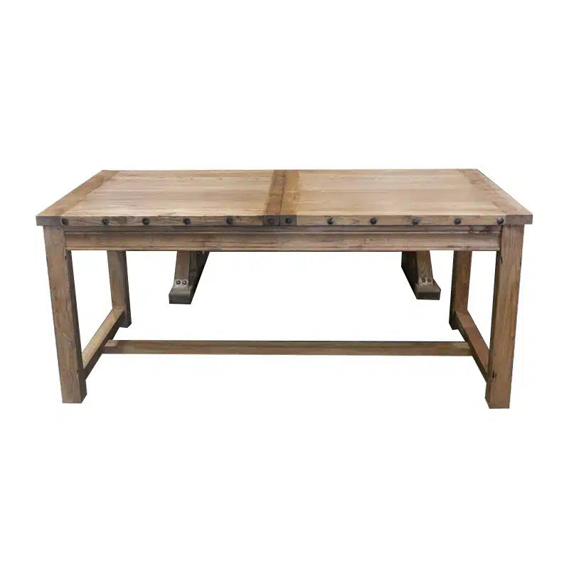 Brasilia Extendable Dining Table  (Recycled Elm)