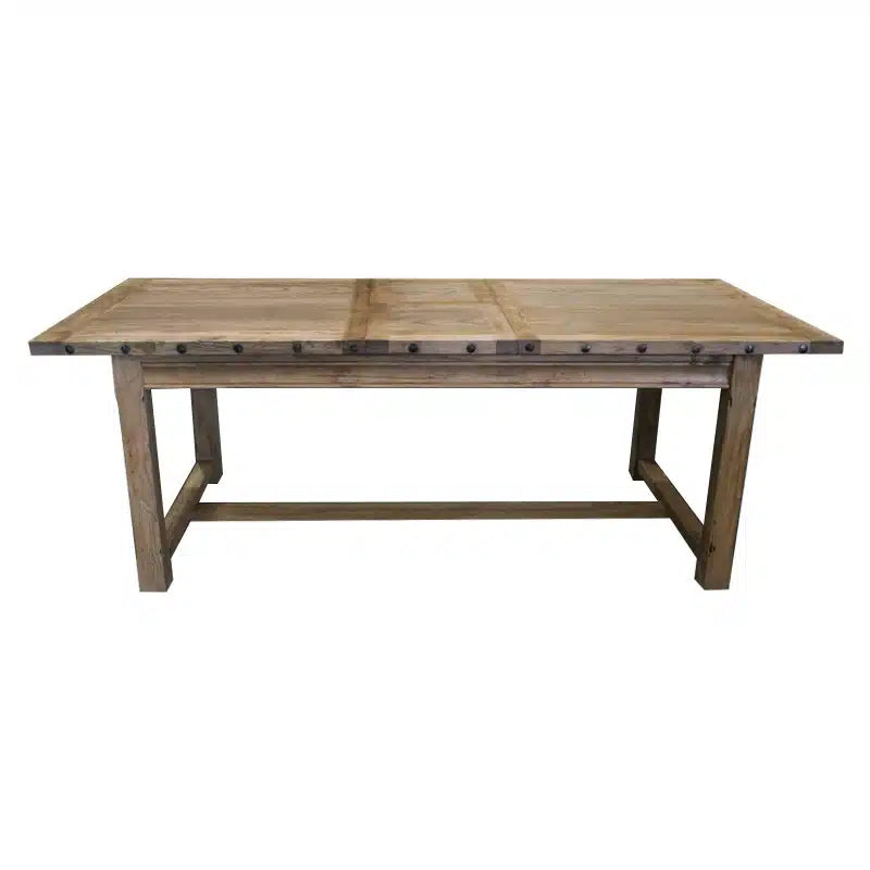 Brasilia Extendable Dining Table  (Recycled Elm)