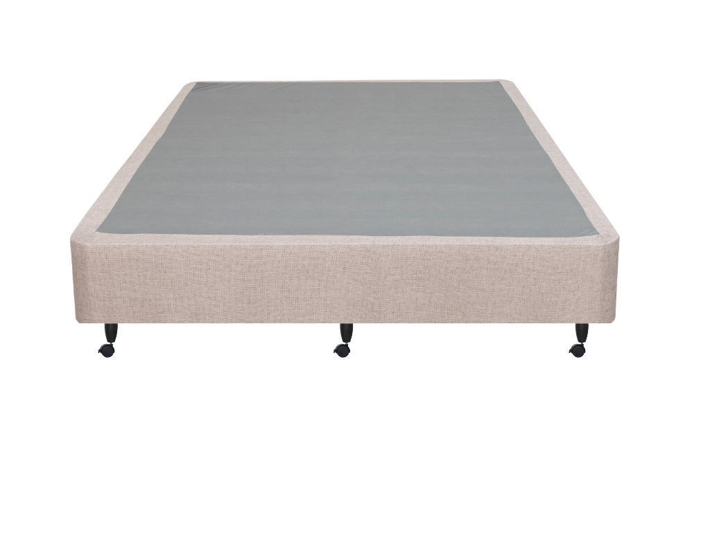 NZ Made Duracast Hotel Bed Base with Casters