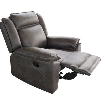 Captain 3+2+1 Manual Recliner Lounge Suite Grey