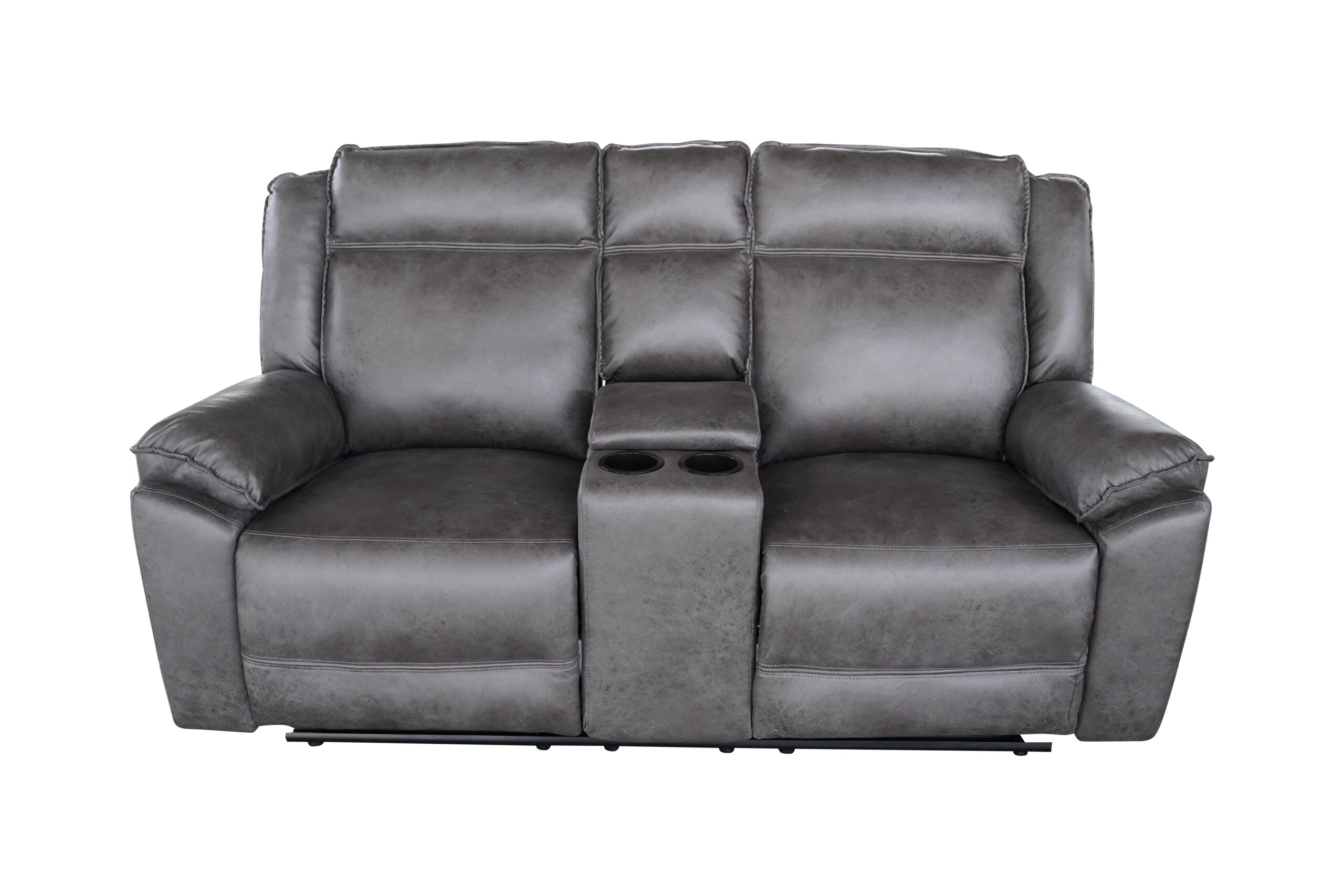 Captain 3+2+1 Manual Recliner Lounge Suite Grey