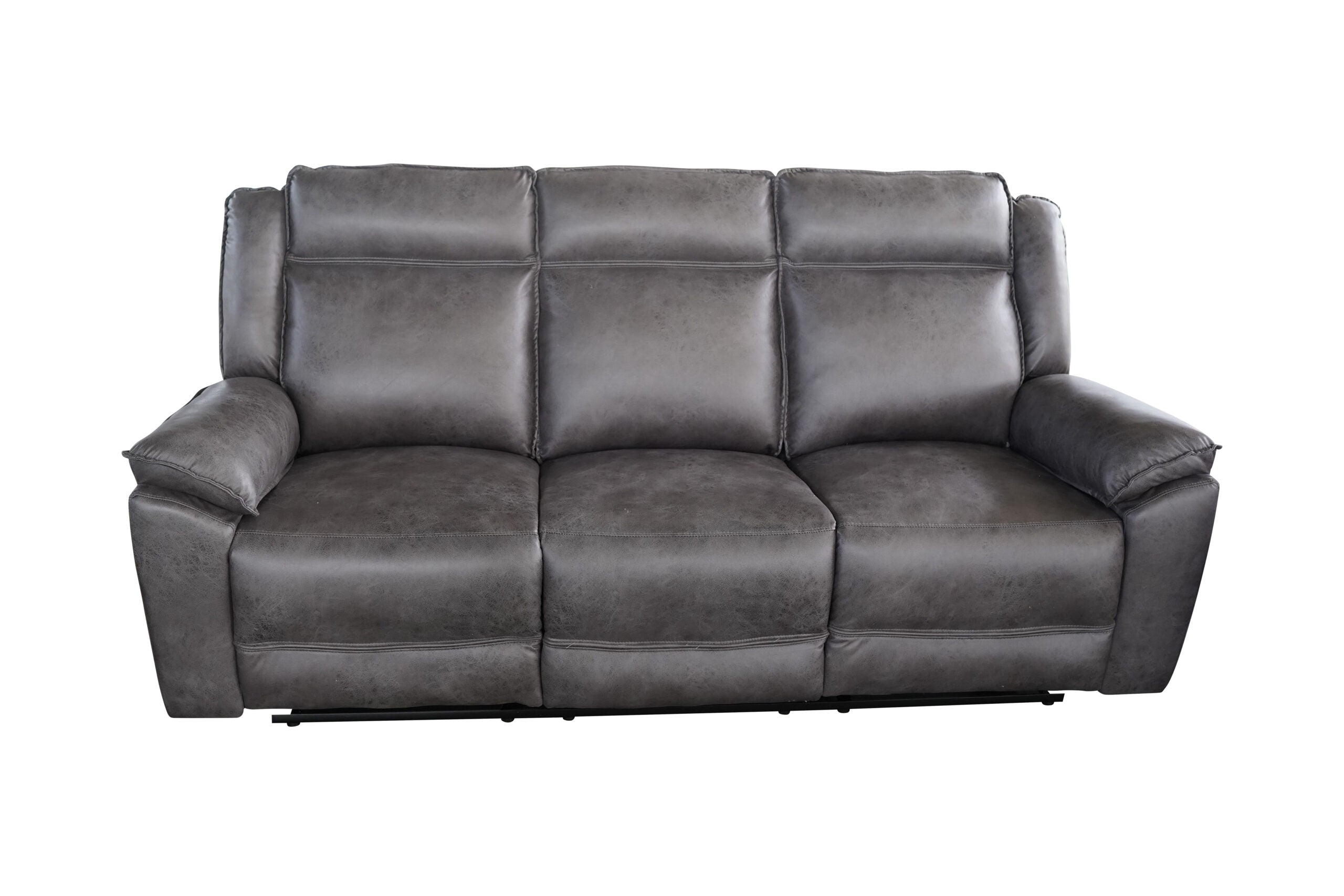 Captain 3+2+1 Manual Recliner Lounge Suite Grey