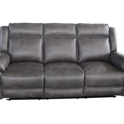 Captain 3+2+1 Manual Recliner Lounge Suite Grey
