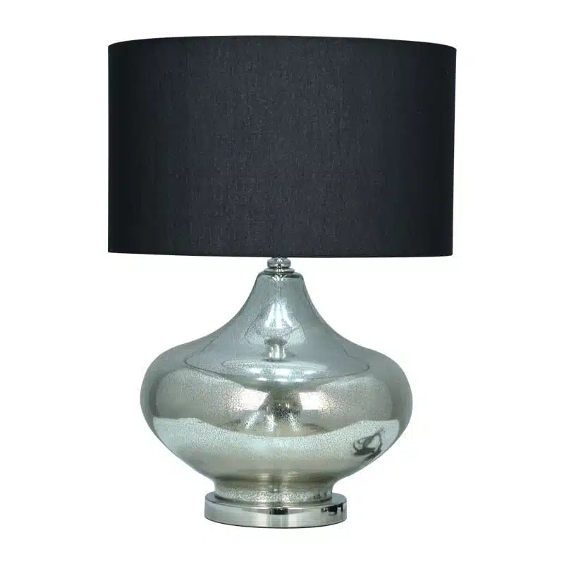 Mercury Lamp + Black Shade Mercury + Drum Shade