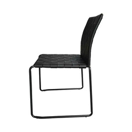 Calibri Dining Chair -Black Firm PU