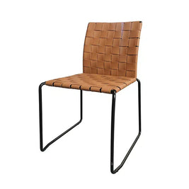 Calibri Dining Chair- Tan Firm PU
