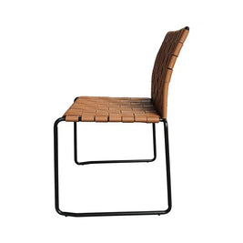 Calibri Dining Chair- Tan Firm PU