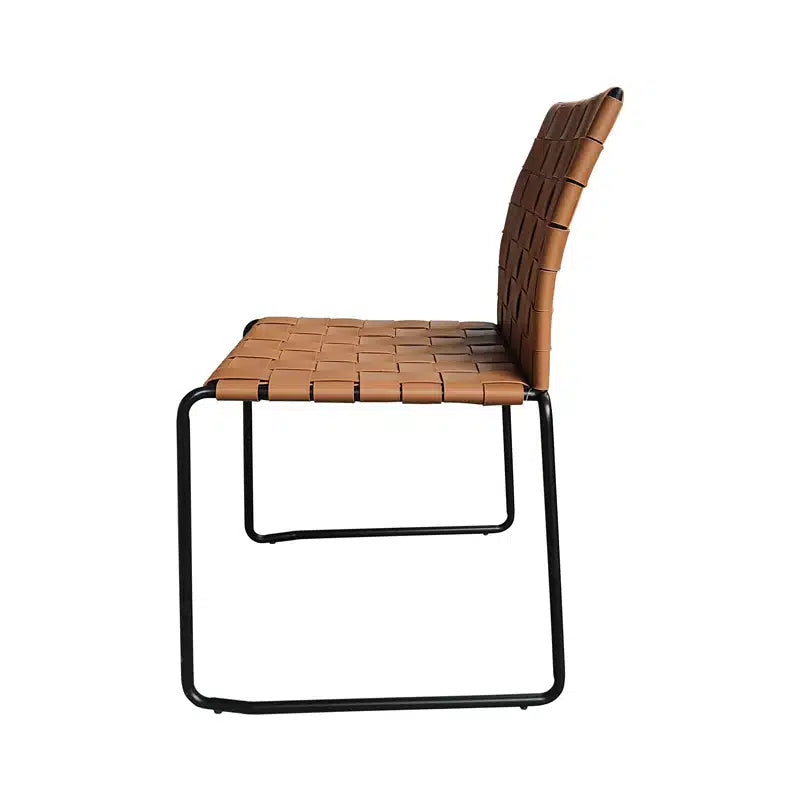 Calibri Dining Chair- Tan Firm PU