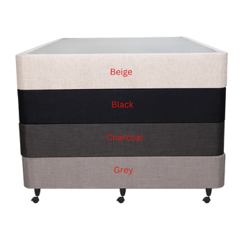 NZ Made Duracast Hotel Bed Base with Casters