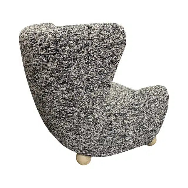 Quito Armchair -Black/White