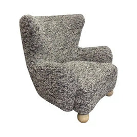 Quito Armchair -Black/White