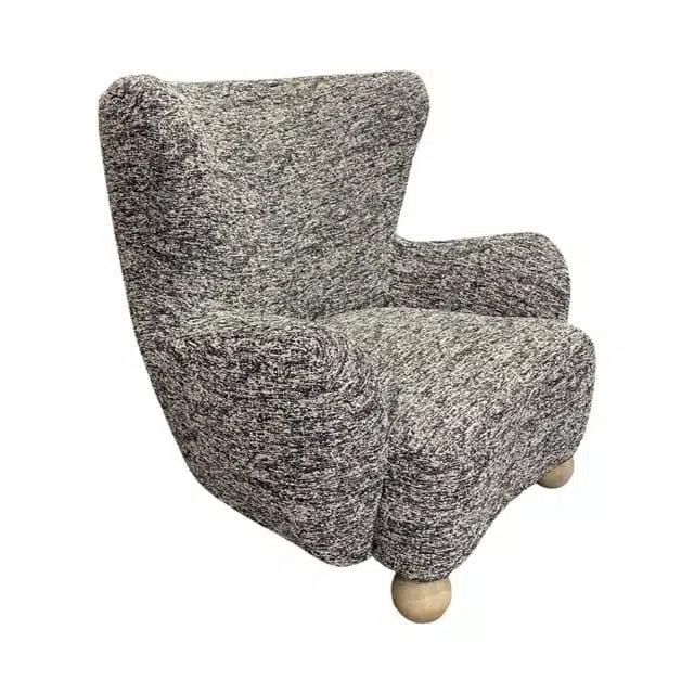 Quito Armchair -Black/White
