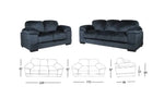 Evolution 3 + 2 Seater Lounge Suite
