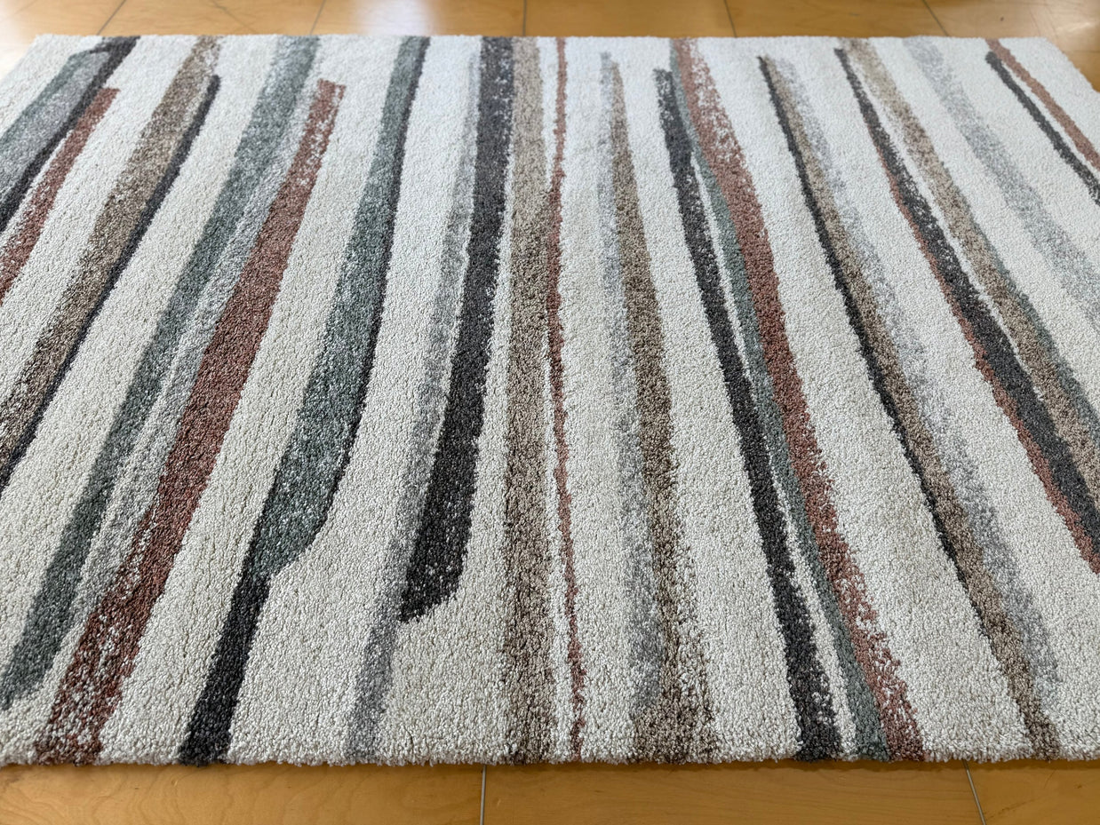 Modern Abstract Pattern Mehari Shaggy Rug