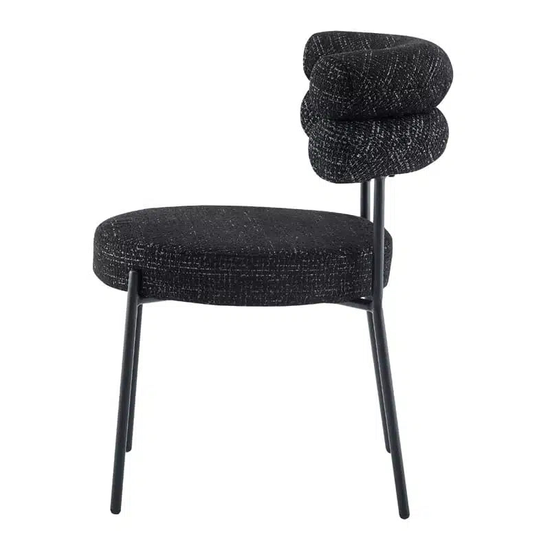 Axel Dining Chair -Black Fleck