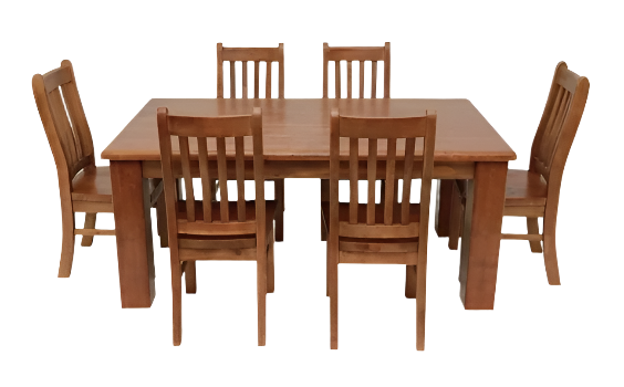 Urbana Dining Set 1.5M - 2.4M Table with Chairs