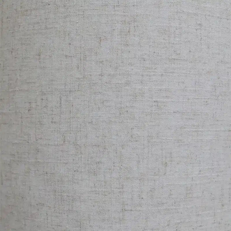 Lamp Lorenzo 140cm - Black + Linen Shade