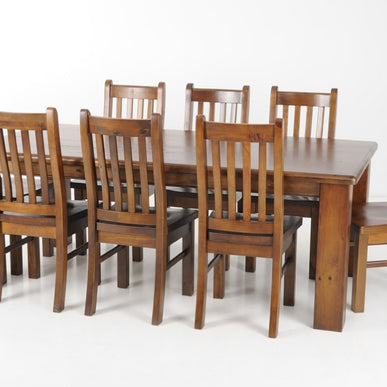 Urbana Dining Set 1.5M - 2.4M Table with Chairs