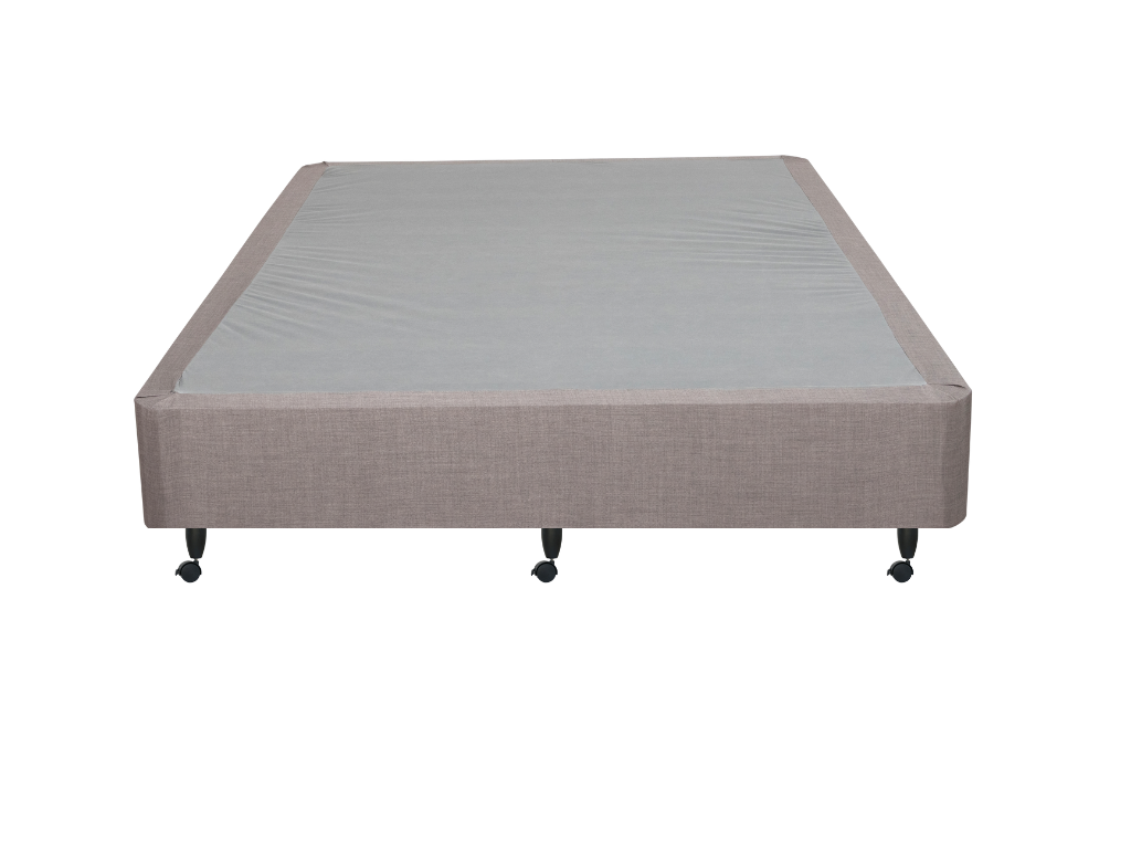 NZ Made Duracast Hotel Bed Base with Casters