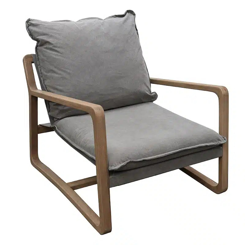 Acer Lounge Chair -Dark Grey