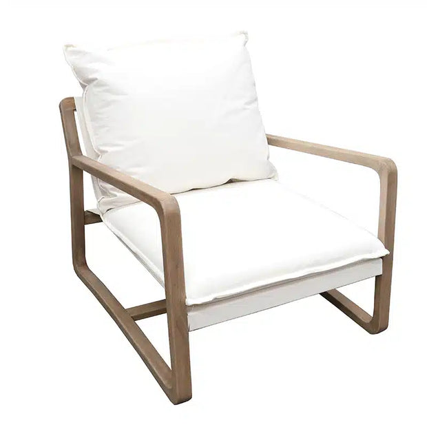 Acer Lounge Chair -Ivory