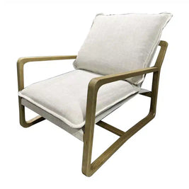 Acer Lounge Chair- Linen