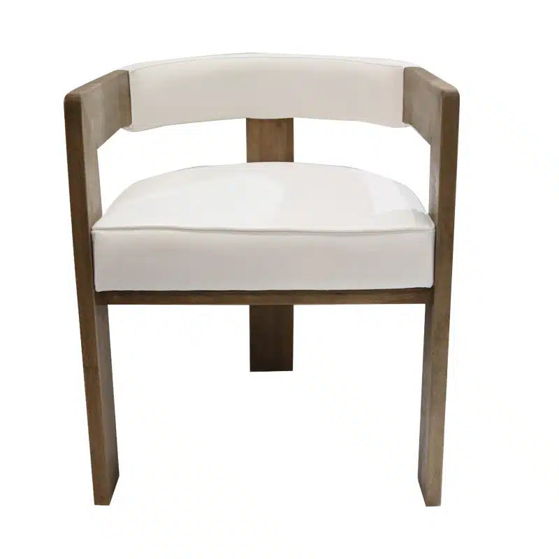 Croydon Dining Carver- Ivory.