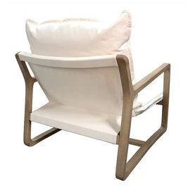 Acer Lounge Chair -Ivory