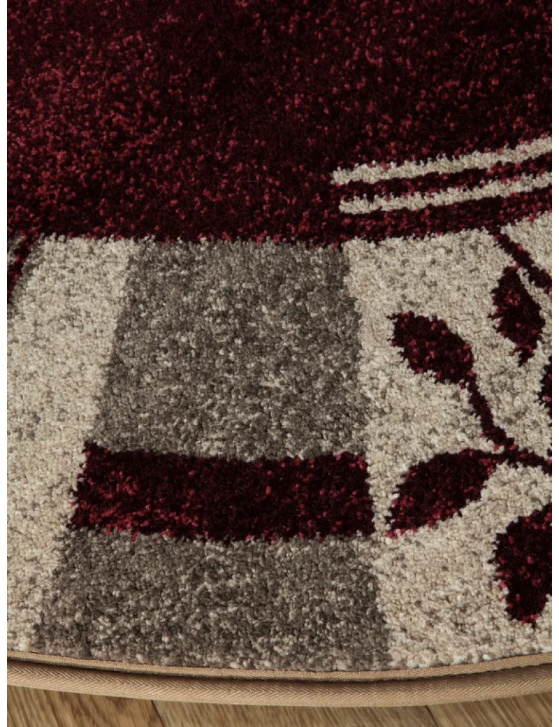Modern Round Infinity Rug Size: 160 x 160cm