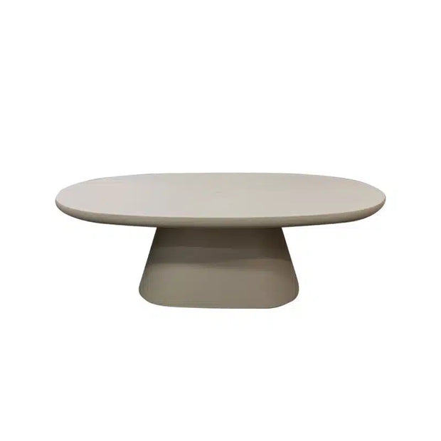 Palm Beach Oval Coffee Table 120cm – Sand