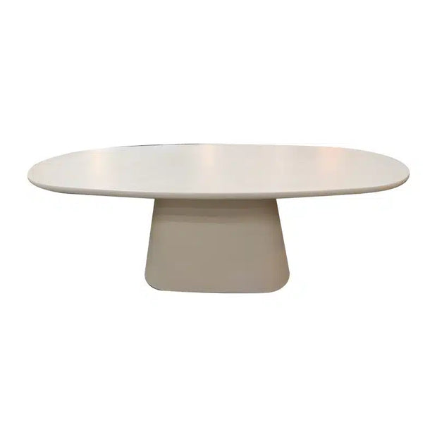 Palm Beach Oval Dining Table 220cm -Sand
