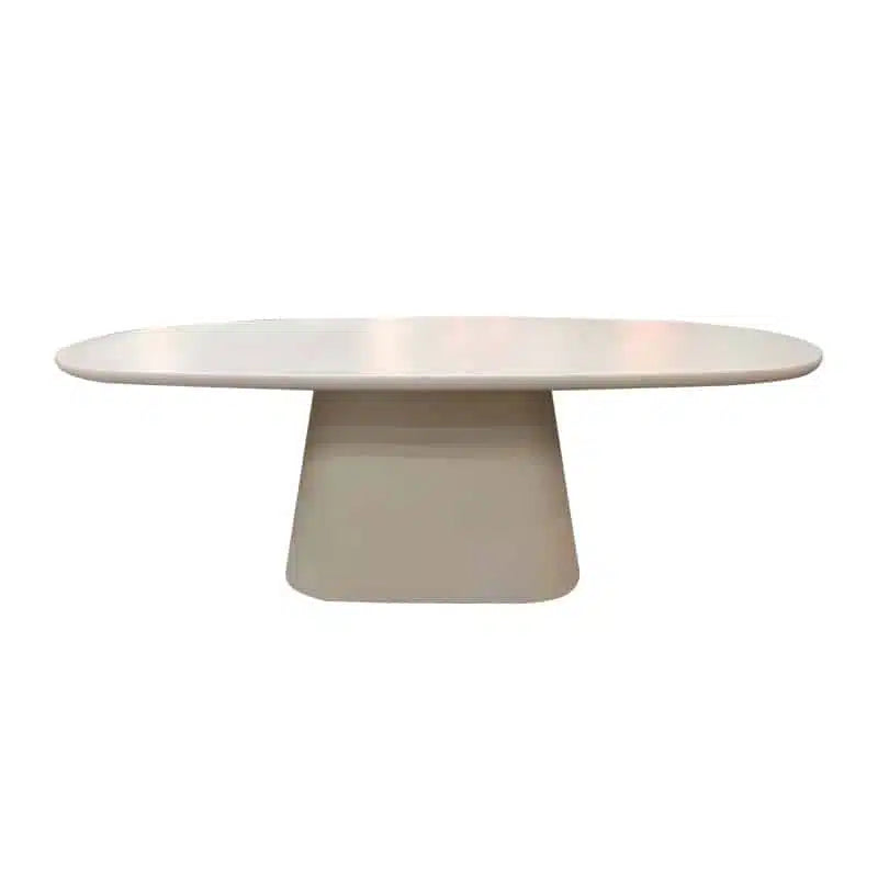 Palm Beach Oval Dining Table 220cm -Sand