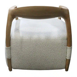 Perfetto Occasional - Chair Natural + Ecru Fabric