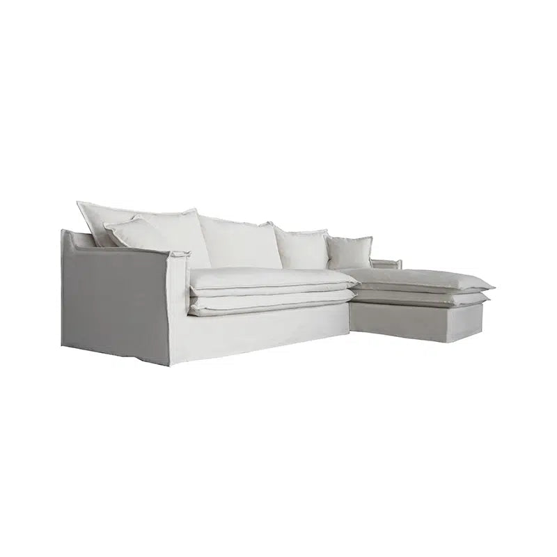 Orlando Chaise Sofa Right -Natural