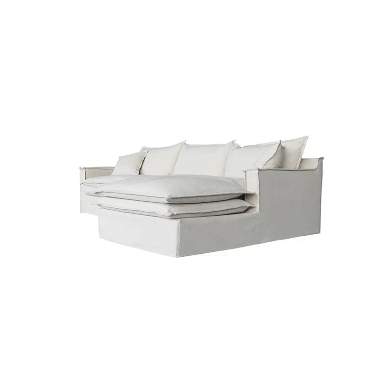 Orlando Chaise Sofa Right -Natural