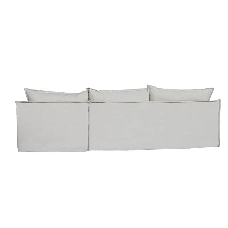 Orlando Chaise Sofa Right -Natural