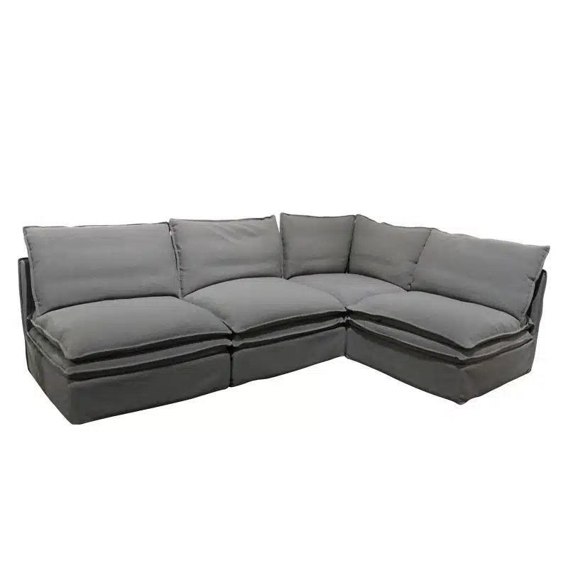 Omaha Sectional Corner Sofa  - Grey