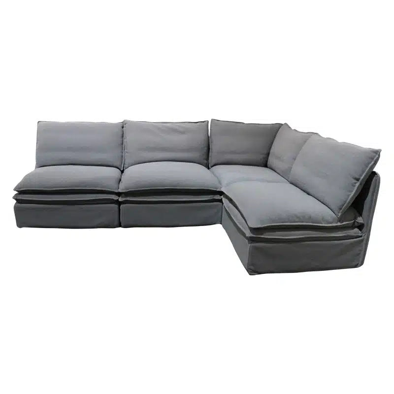 Omaha Sectional Corner Sofa  - Grey