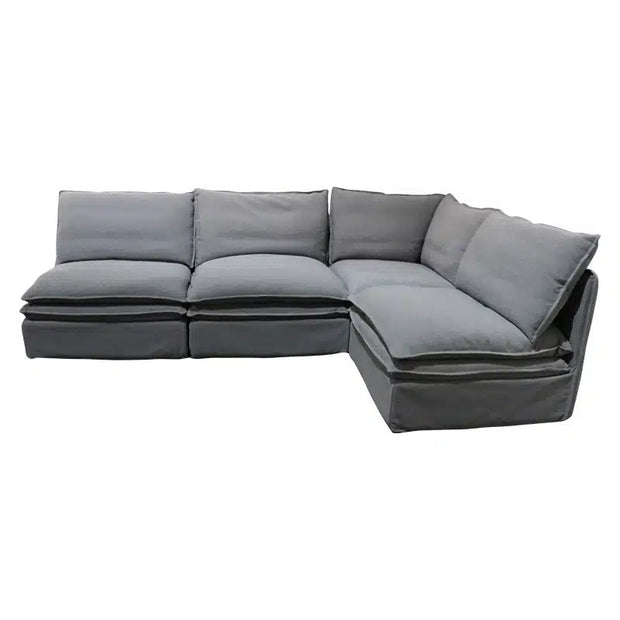 Omaha Sectional Corner Sofa  - Grey