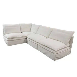 Omaha Sectional Corner Sofa - Natural
