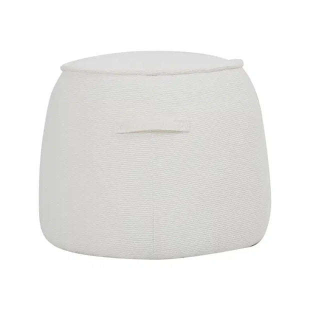 Capri Pouf / Stool - Ivory.